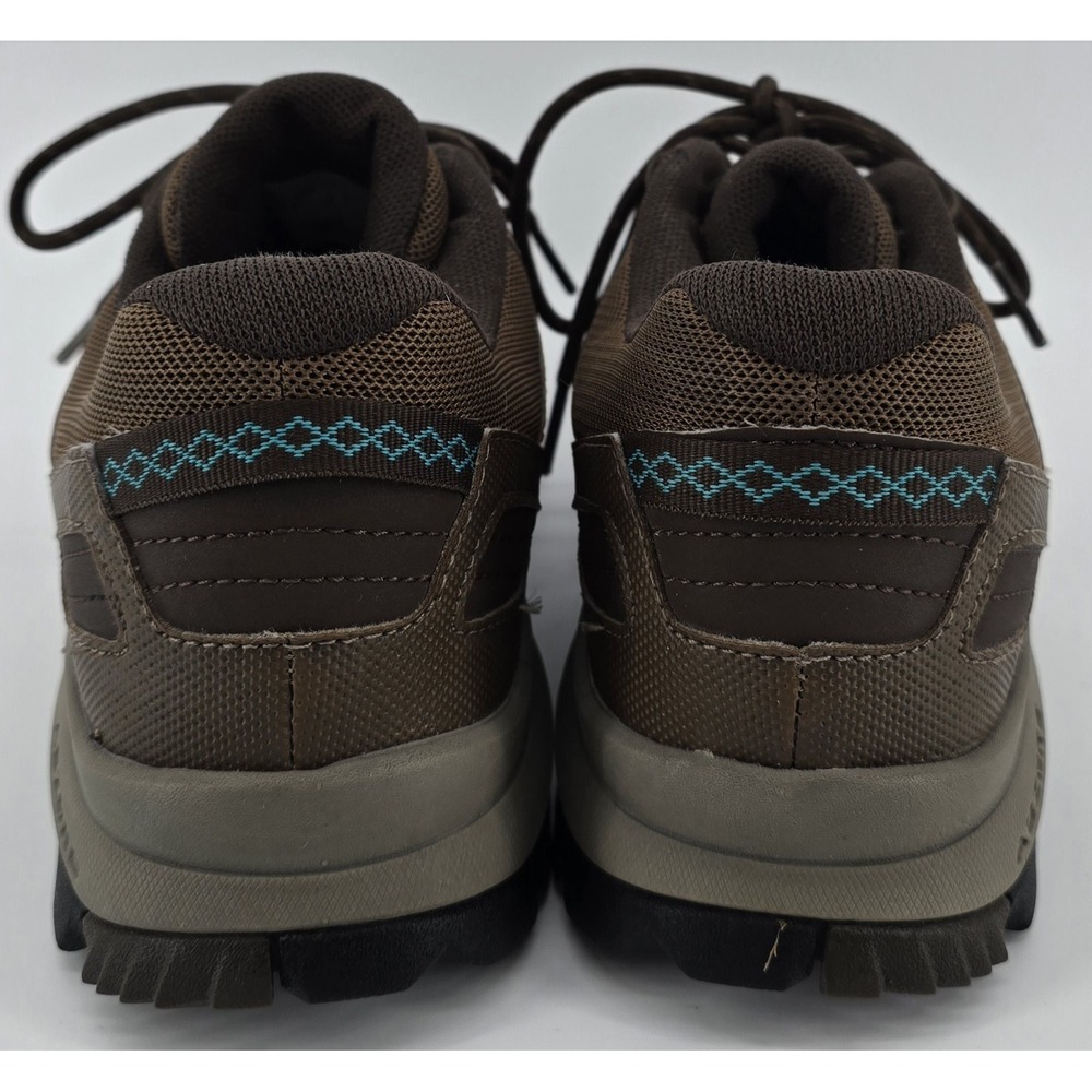 New Balance 769 Trail Walking Shoes Women's Sz 8 Brown Teal Suede Hiking WW769BR - Picture 6 of 8